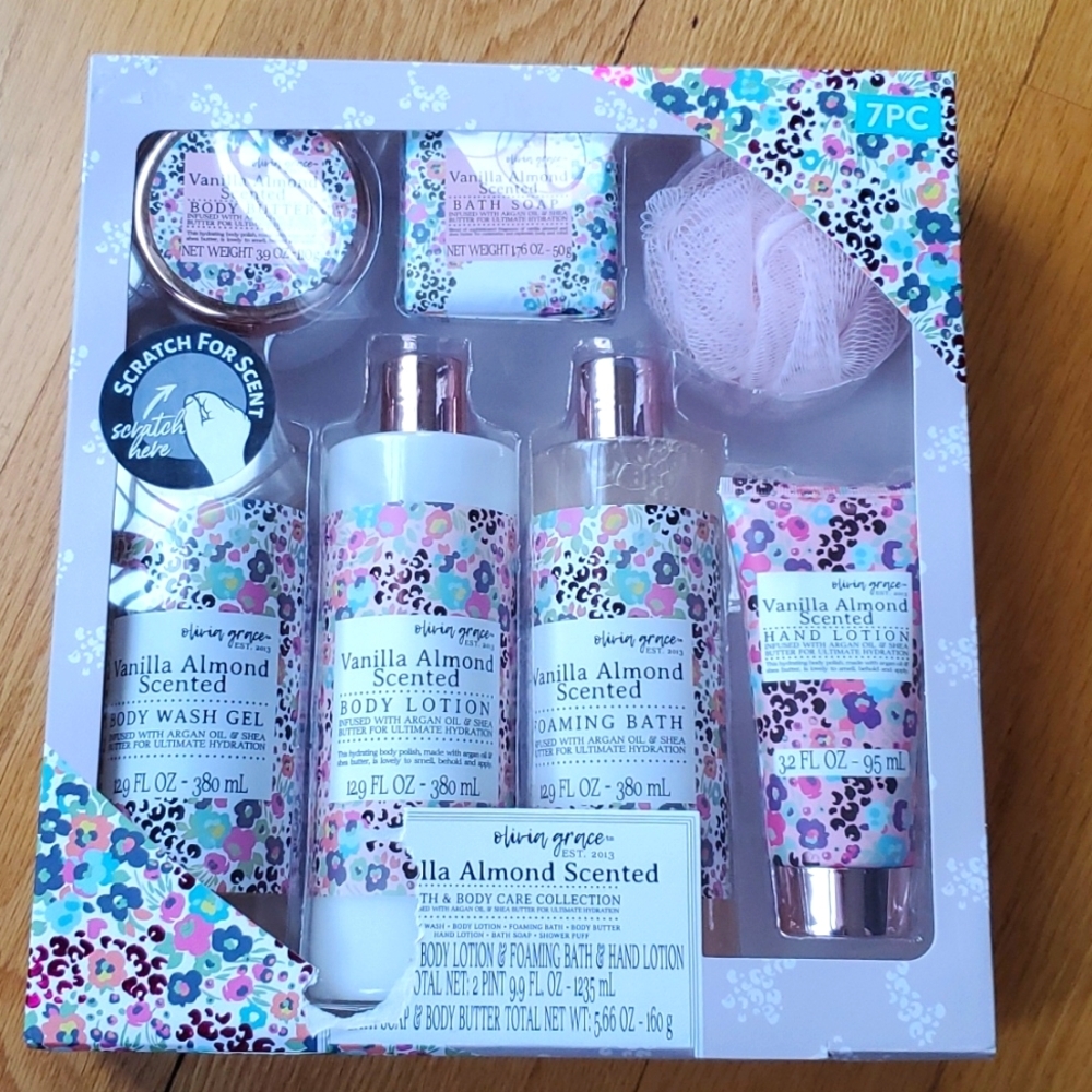 Olivia Grace Bath & Body Care Collection NWB